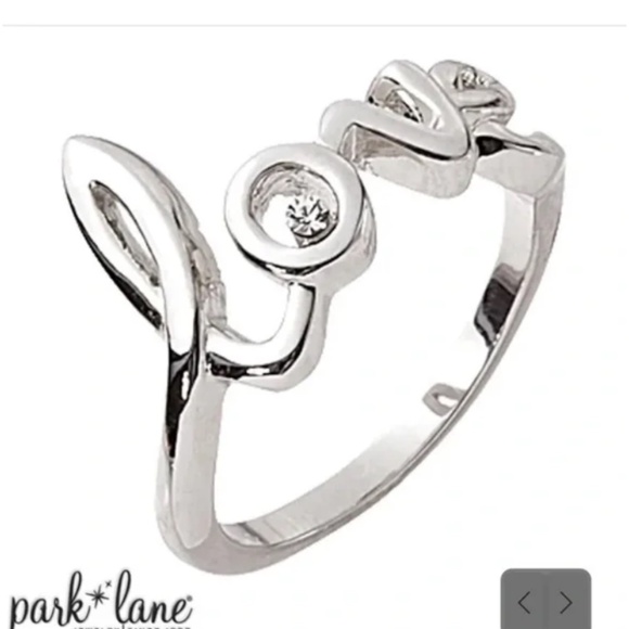 Armor Love Ring Silver Size 6 - Picture 5 of 5